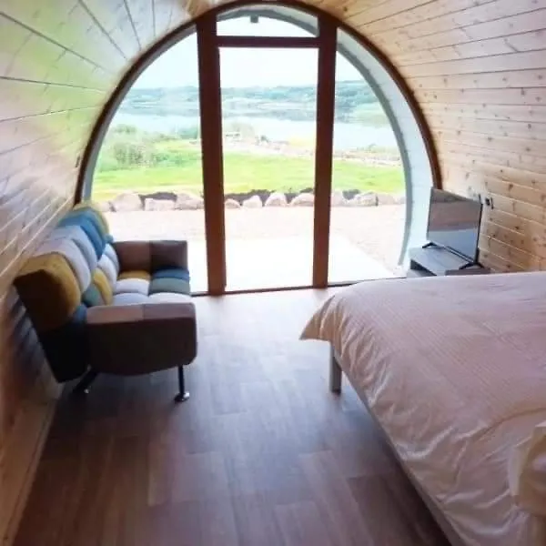 Luxury tent Wheelhousepods Glamping Donegal Town