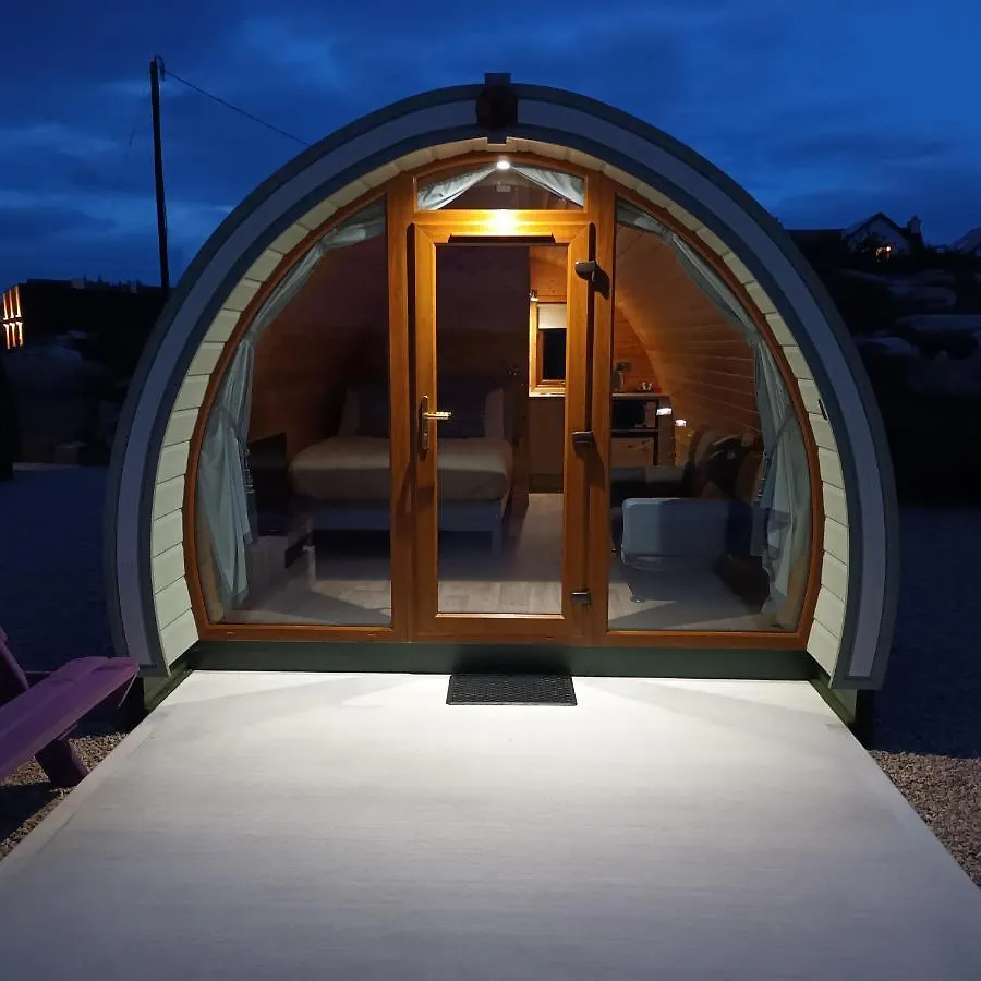Luxury tent Wheelhousepods Glamping