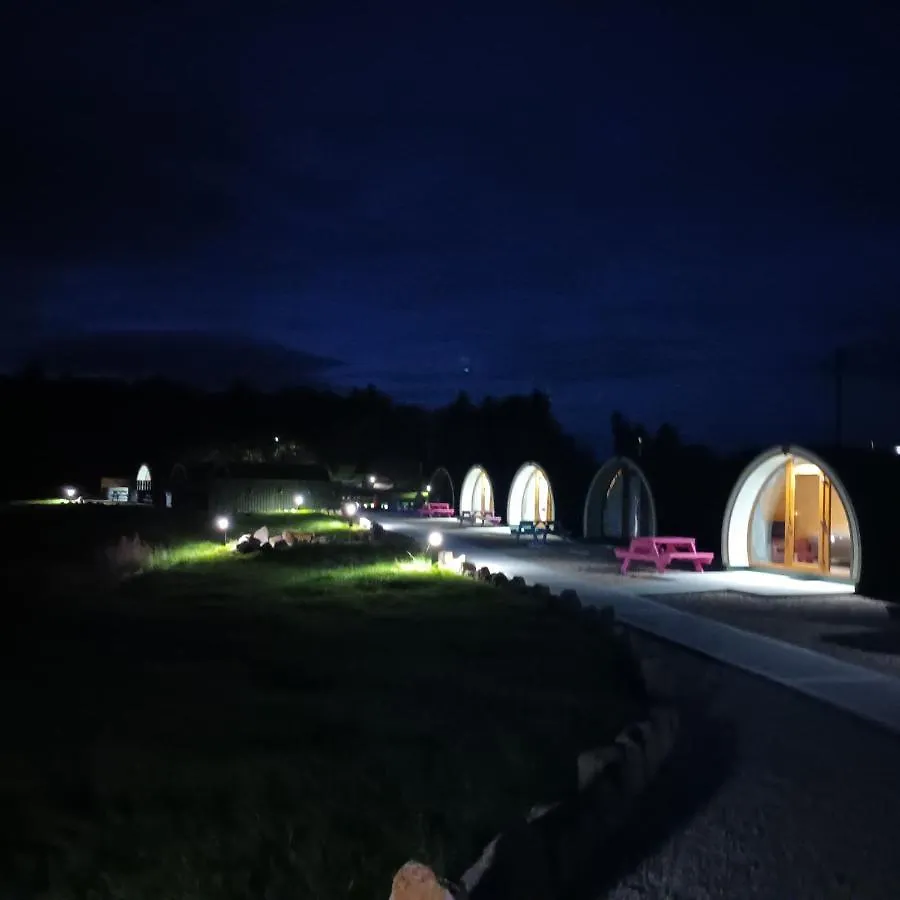 Luxury tent Wheelhousepods Glamping *